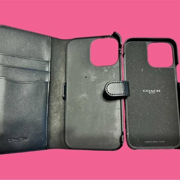 Coach IPhone 13pro max case. - Picture 3 of 5